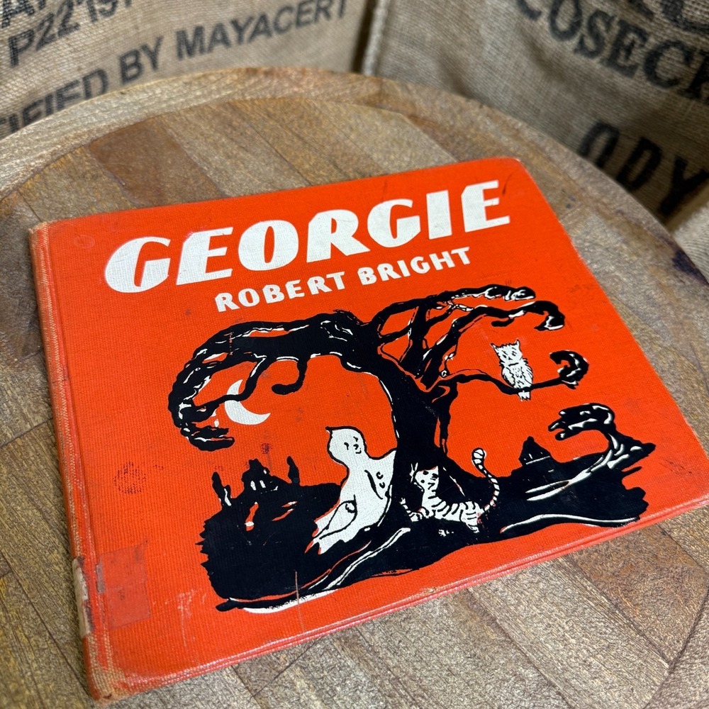 Bright, Robert Georgie 1944 HC 1st Doubleday Junior Books Orange Cover